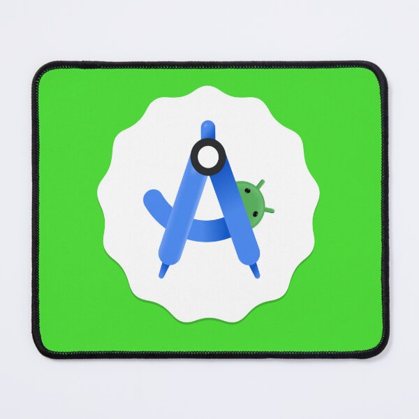 Item preview, Android Studio white logo designed and sold by Redstrawberry13.