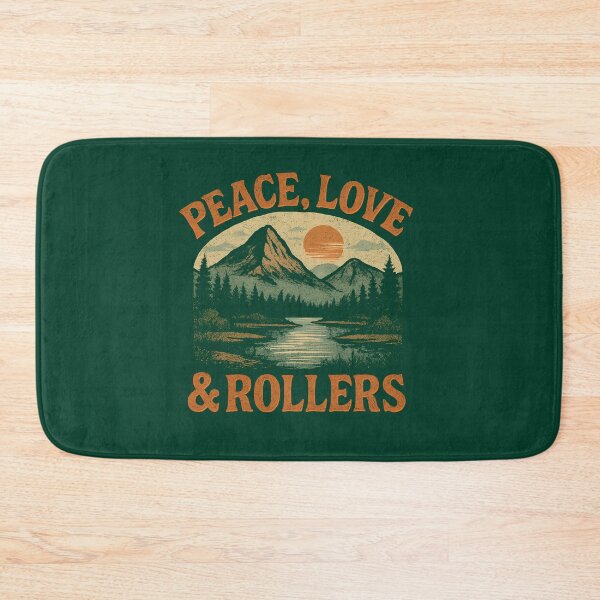Item preview, Peace, Love & Rollers ( DnB edit ) designed and sold by WULFLAND ARTS.