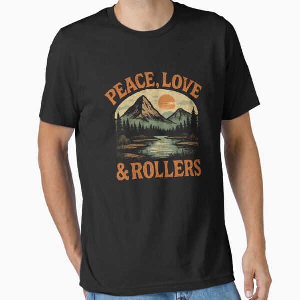 Item preview, Peace, Love & Rollers (DnB-Bearbeitung) designed and sold by WULFLAND ARTS.