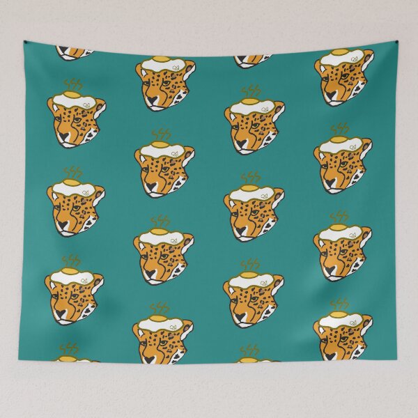 Item preview, LaMaisonOfMY The Egghead Forecast: Sunny, Silly & Seriously Too Hot! LEOPARD COLLECTION No.12 GOLDEN GREEN designed and sold by LaMaisonOfMY.
