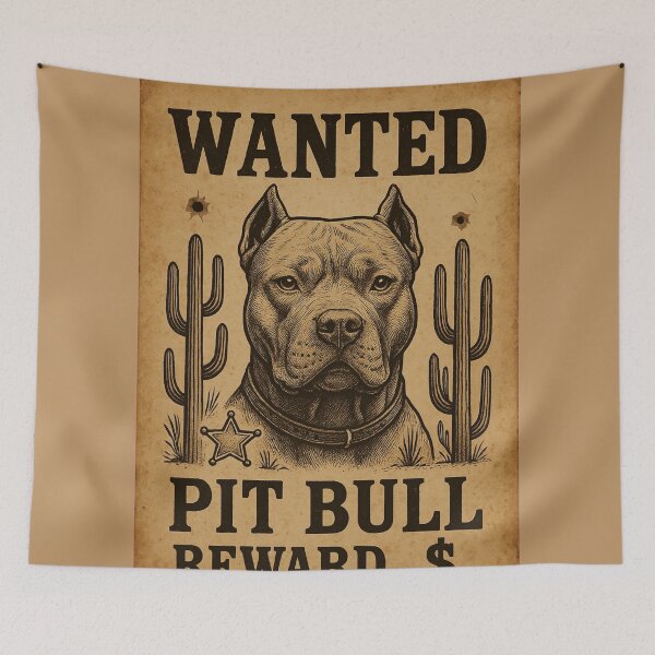Artikelvorschau, Pitbull gesucht entworfen und verkauft von Planetporridge.