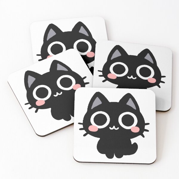 Item preview, Cute Black Cat designed and sold by FarieArt.