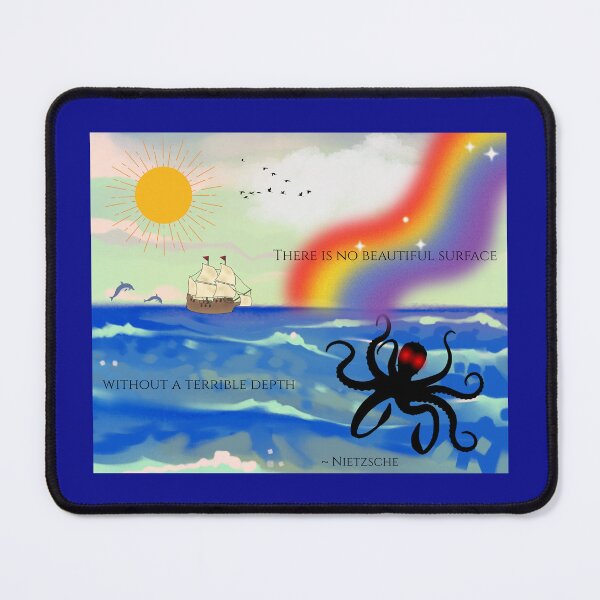 Item preview, Nietzsche: Beautiful Surface, Terrible Depth designed and sold by EJVisuals.