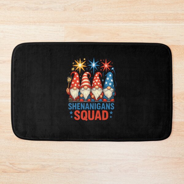 Item preview, Funny Shenanigans Squad Patriotic Gnomes 4th Of July designed and sold by MOHITSALVI.