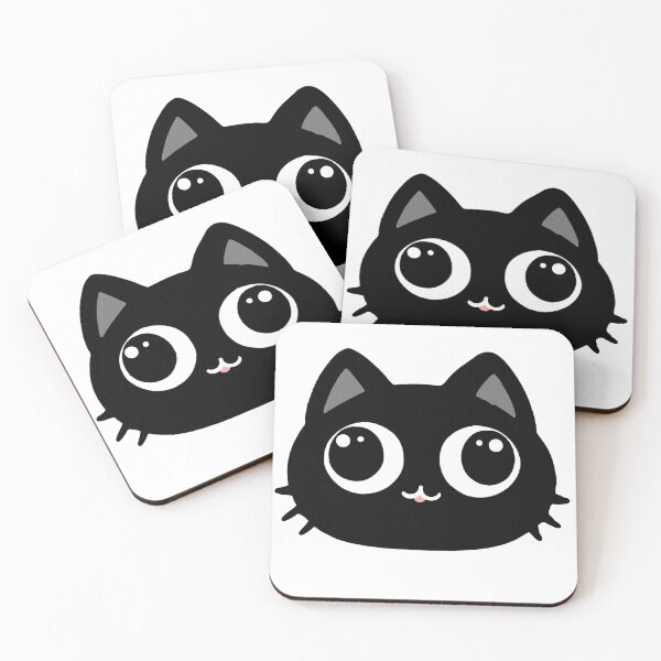 Item preview, Funny Black Cat designed and sold by FarieArt.