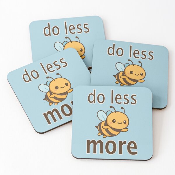 Item preview, Do Less Bee More designed and sold by Lazy-Life.