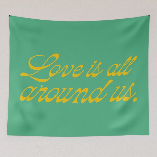 Item preview, Love Is All Around Us - Ochre designed and sold by sillyjess.