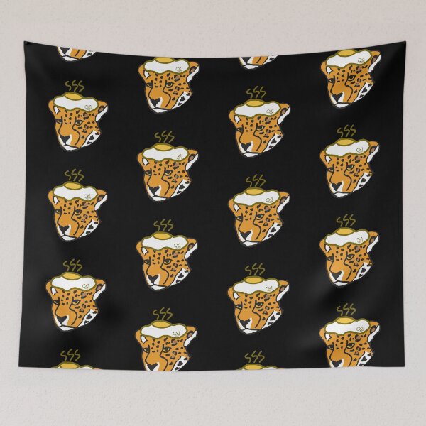 Item preview, LaMaisonOfMY The Egghead Forecast: Sunny, Silly & Seriously Too Hot! LEOPARD COLLECTION No.12 GOLDEN BLACK designed and sold by LaMaisonOfMY.