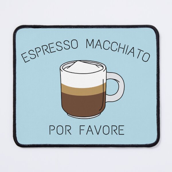 Item preview, espresso macchiato por favore designed and sold by Magnolia Valley Art.