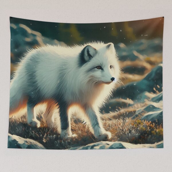 Item preview, Arctic Fox Art #4 | Fox Lovers designed and sold by ksgraphics222.