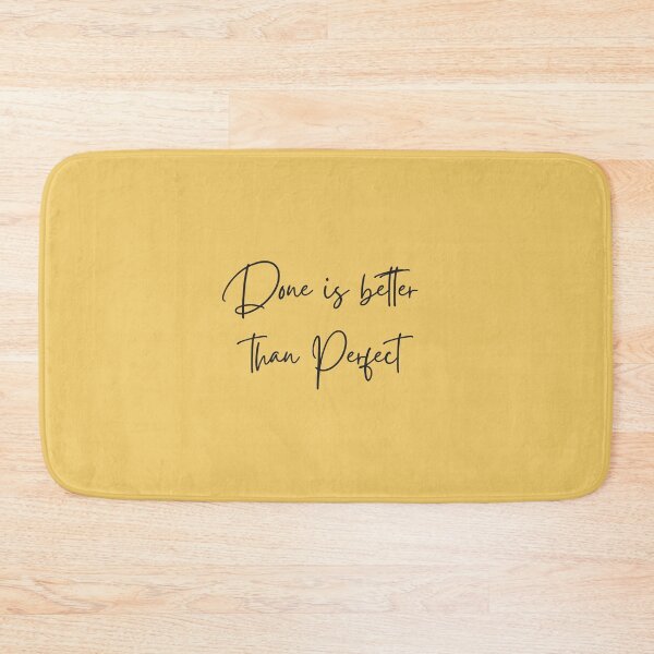 Item preview, Done is Better Than Perfect designed and sold by Wordsmith-Wear.