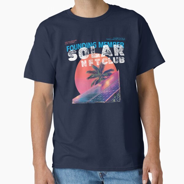Founding Member – Solar NFT Club T-Shirt | SolarWise Solar NFTs on VeChain Classic T-Shirt
