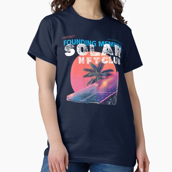 Founding Member – Solar NFT Club T-Shirt | SolarWise Solar NFTs on VeChain Classic T-Shirt