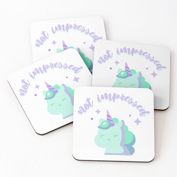 Item preview, Cute Unicorn is Not impressed  designed and sold by lonelyflight.