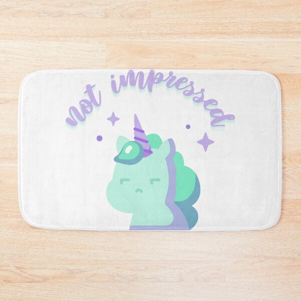 Item preview, Cute Unicorn is Not impressed  designed and sold by lonelyflight.