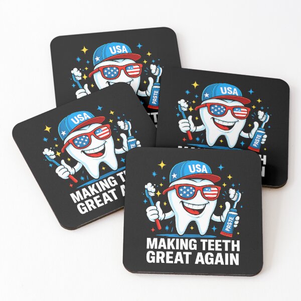 Item preview, Making Teeth Great Again 4th Of July America USA designed and sold by cawtoon.