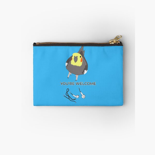 Item preview, Cockatiel Turns Earbuds Wireless – You're Welcome designed and sold by Birbosaurus.
