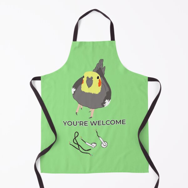 Item preview, Cockatiel Turns Earbuds Wireless – You're Welcome designed and sold by Birbosaurus.