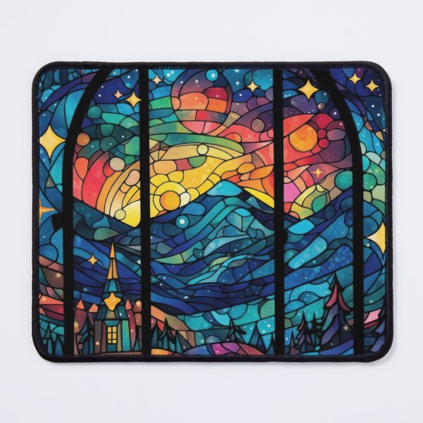 Item preview, Heavenly Stained Glass Work designed and sold by craftnthreads.