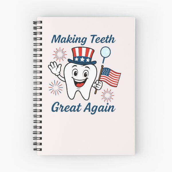 Item preview, Making Teeth Great Again America 4th Of July Funny Dentist designed and sold by cawtoon.