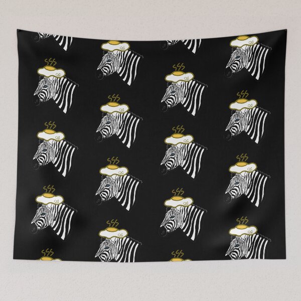 Item preview, LaMaisonOfMY The Egghead Forecast: Sunny, Silly & Seriously Too Hot! ZEBRA COLLECTION No.15 GOLDEN BLACK designed and sold by LaMaisonOfMY.