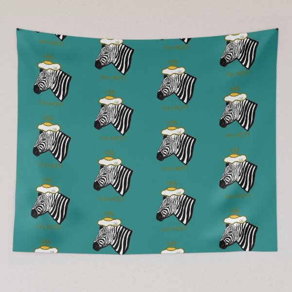 Item preview, LaMaisonOfMY The Egghead Forecast: Sunny, Silly & Seriously Too Hot! ZEBRA COLLECTION No.16 GOLDEN GREEN designed and sold by LaMaisonOfMY.