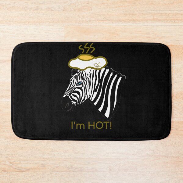 Item preview, LaMaisonOfMY The Egghead Forecast: Sunny, Silly & Seriously Too Hot! ZEBRA COLLECTION No.16 GOLDEN BLACK designed and sold by LaMaisonOfMY.