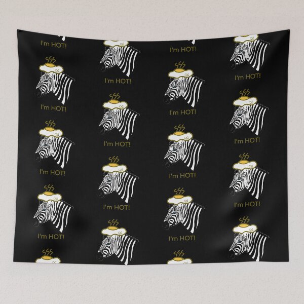 Item preview, LaMaisonOfMY The Egghead Forecast: Sunny, Silly & Seriously Too Hot! ZEBRA COLLECTION No.16 GOLDEN BLACK designed and sold by LaMaisonOfMY.