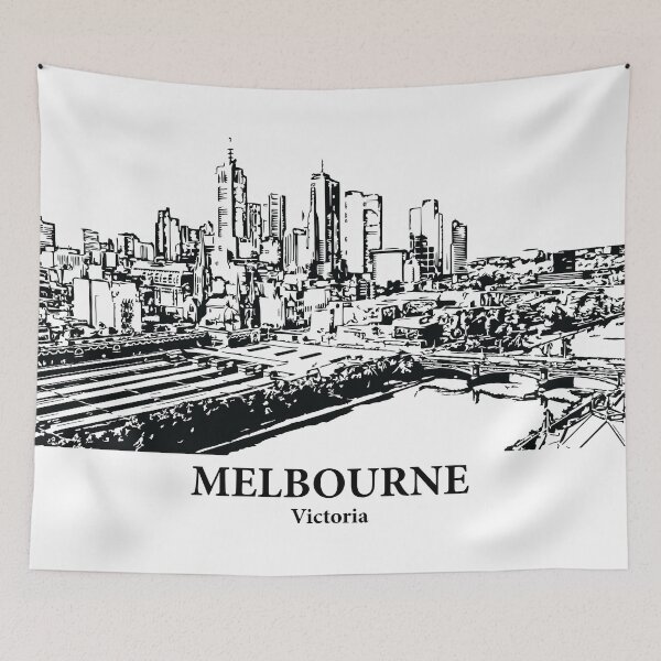Item preview, Melbourne - Victoria designed and sold by Lakeric Cityscapes.