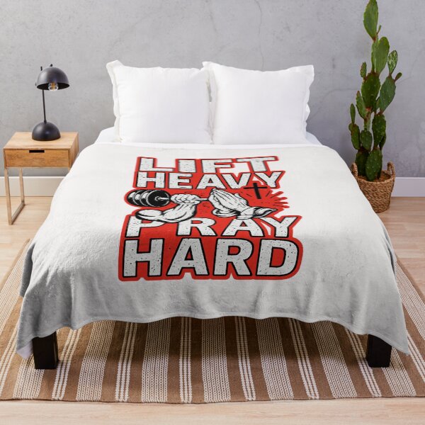 Item preview, Lift Heavy Pray Hard - Christian - God's Gym designed and sold by RANDOMNESS.