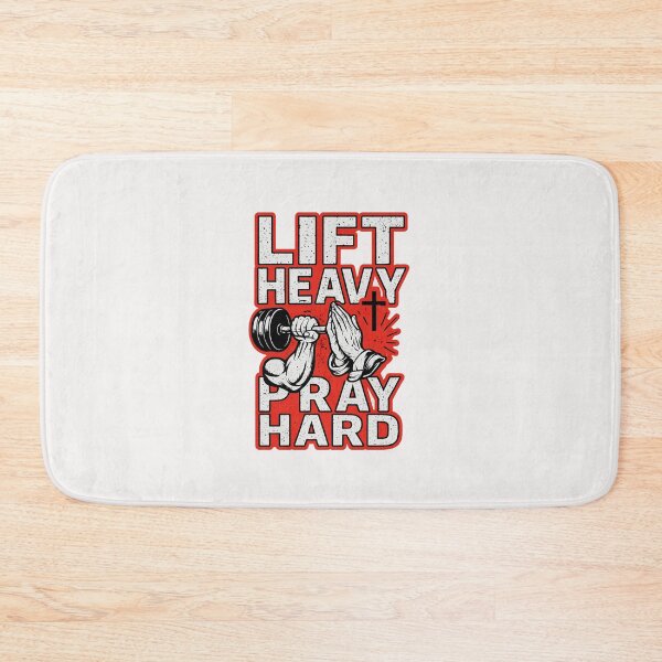 Item preview, Lift Heavy Pray Hard - Christian - God's Gym designed and sold by RANDOMNESS.