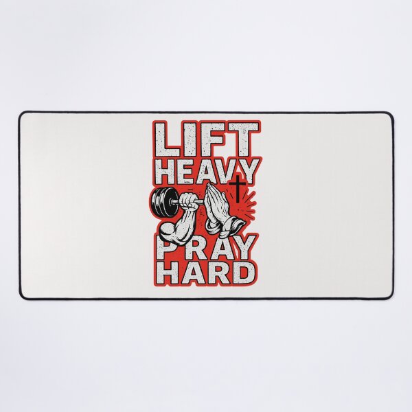 Item preview, Lift Heavy Pray Hard - Christian - God's Gym designed and sold by RANDOMNESS.