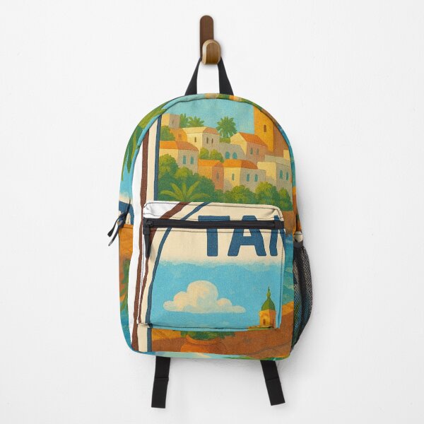Item preview, Tangier – Vintage Travel Poster of the Moroccan Coast designed and sold by hlldz.