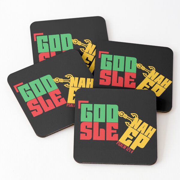 Item preview, God Nah Sleep – Jamaican Christian Faith Design (Psalm 121:4) designed and sold by JACODER.