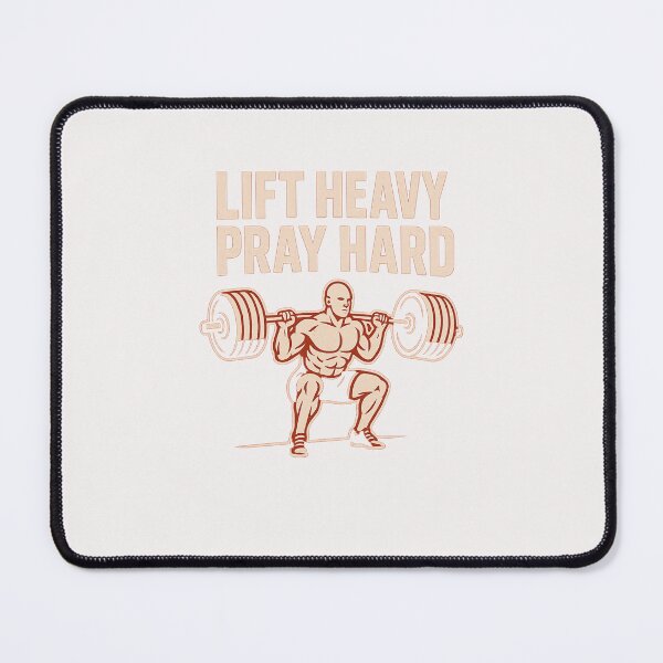 Item preview, Lift Heavy Pray Hard - Christian - God's Gym designed and sold by RANDOMNESS.