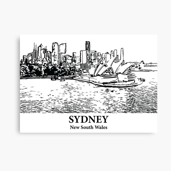 Item preview, Sydney – New South Wales designed and sold by Lakeric.