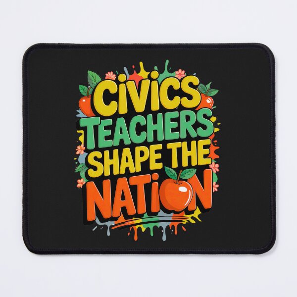 Item preview, Civics Teachers Shape The Nation: Inspiring Young Minds Through Knowledge And Justice designed and sold by elynne9.