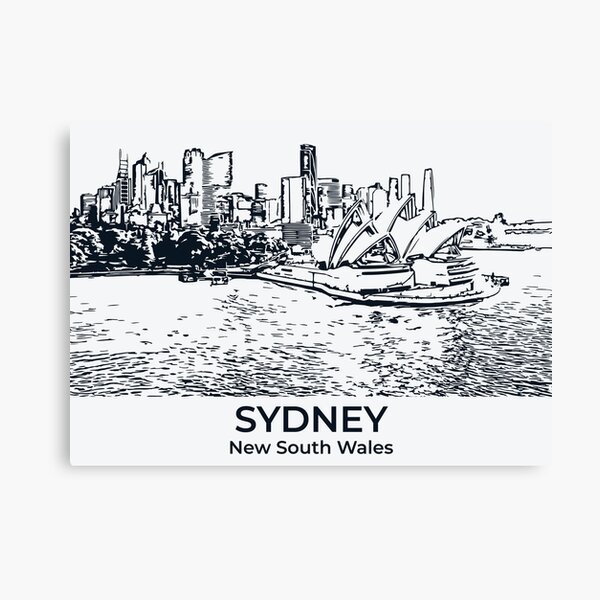 Item preview, Sydney – New South Wales designed and sold by Lakeric.