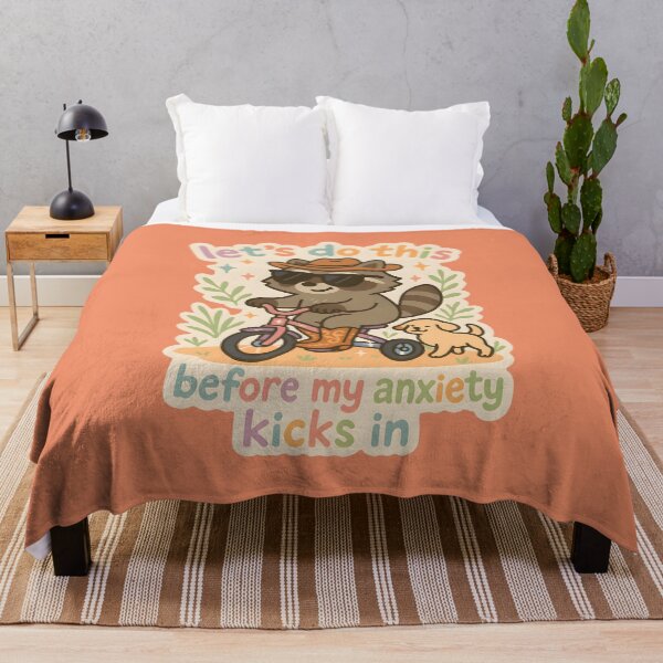 Item preview, Let's Do This Before My Anxiety Kicks In Anxiety Humor designed and sold by thecatcouch.
