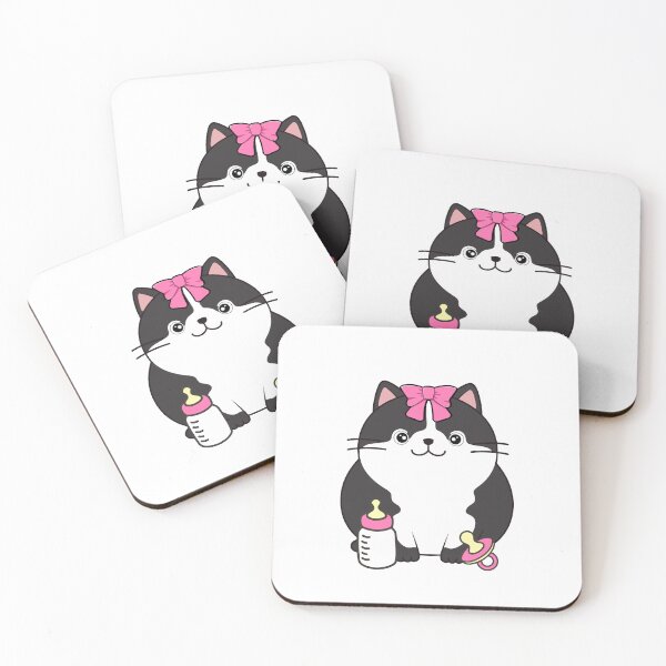 Item preview, Cute fat cat is a baby - girl designed and sold by Pet Station.