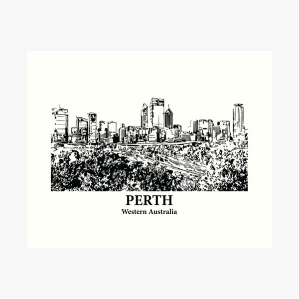 Item preview, Perth – Western Australia designed and sold by Lakeric.