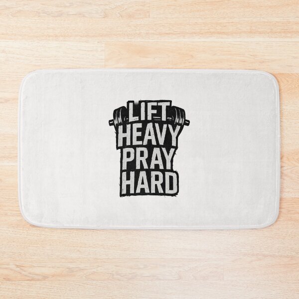Item preview, Lift Heavy Pray Hard - Christian - God's Gym designed and sold by RANDOMNESS.