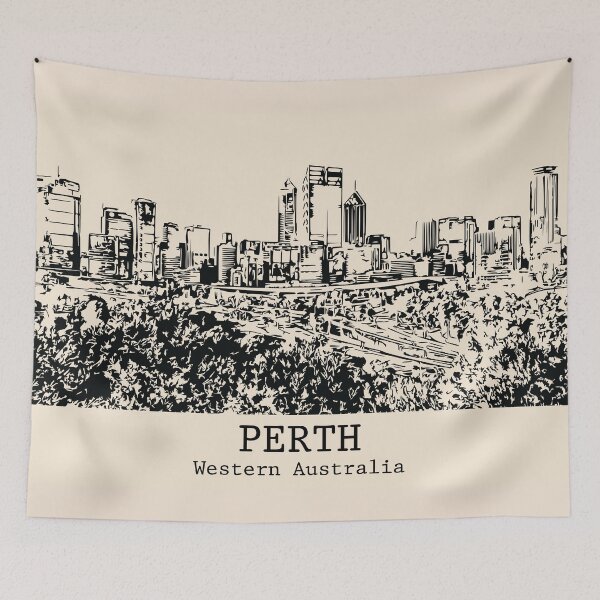Item preview, Perth - Western Australia designed and sold by Lakeric Cityscapes.