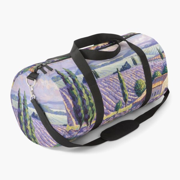 Item preview, Lavender Field with Cypress Trees | Post-Impressionist  designed and sold by CARRAANN.