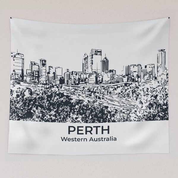 Item preview, Perth - Western Australia designed and sold by Lakeric Cityscapes.