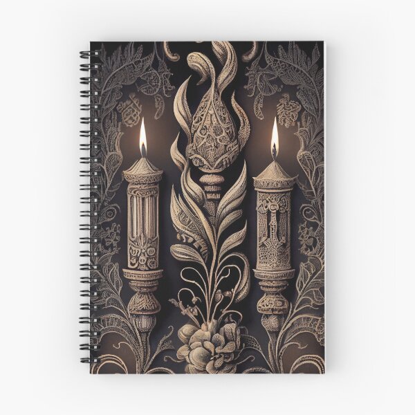 Item preview, Enchanted Glow: Ornate Vintage Candlelight Art designed and sold by ShadowAndSlate.