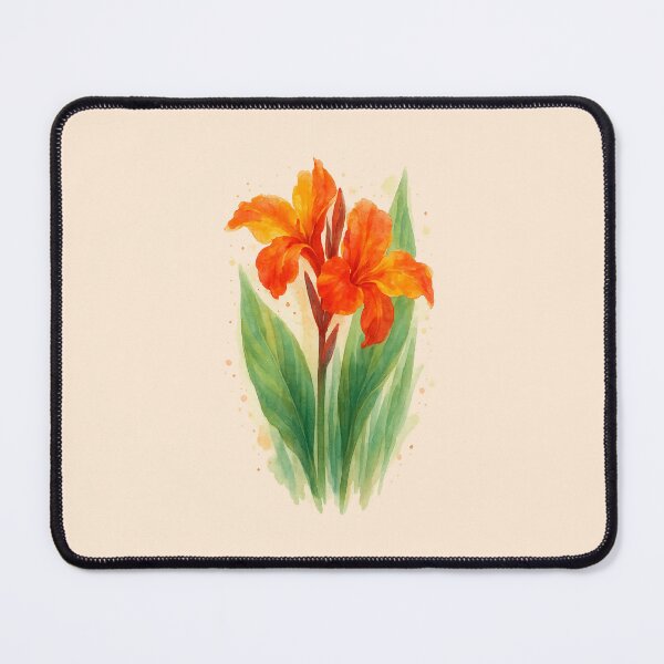 Item preview, Watercolor Canna lily designed and sold by Loavesofcats.