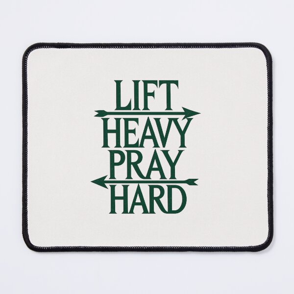 Item preview, Lift Heavy Pray Hard - Christian - God's Gym designed and sold by RANDOMNESS.
