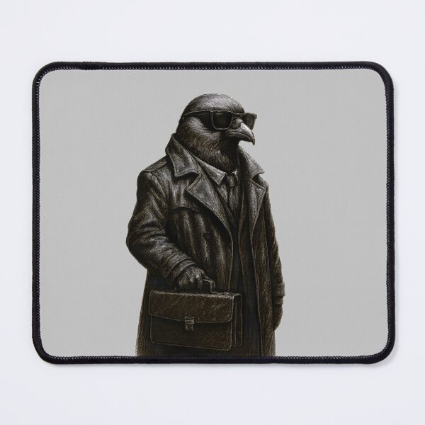 Item preview, Corporate Crow. Business Bird design.  designed and sold by Shoot-The-Moon.