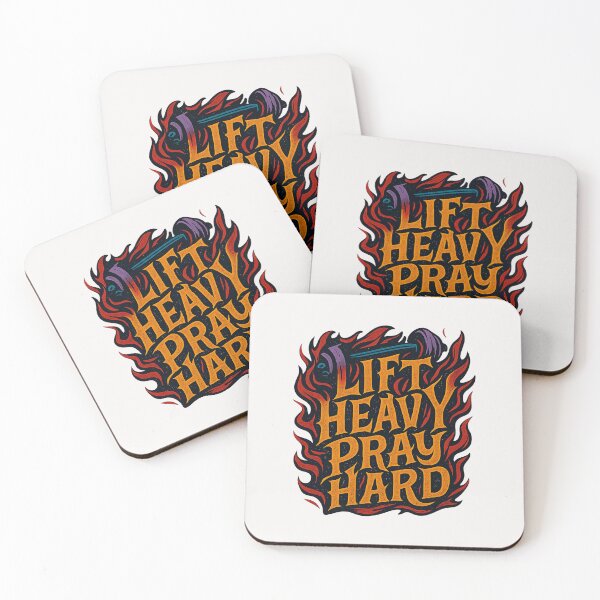 Item preview, Lift Heavy Pray Hard - Christian - God's Gym designed and sold by RANDOMNESS.